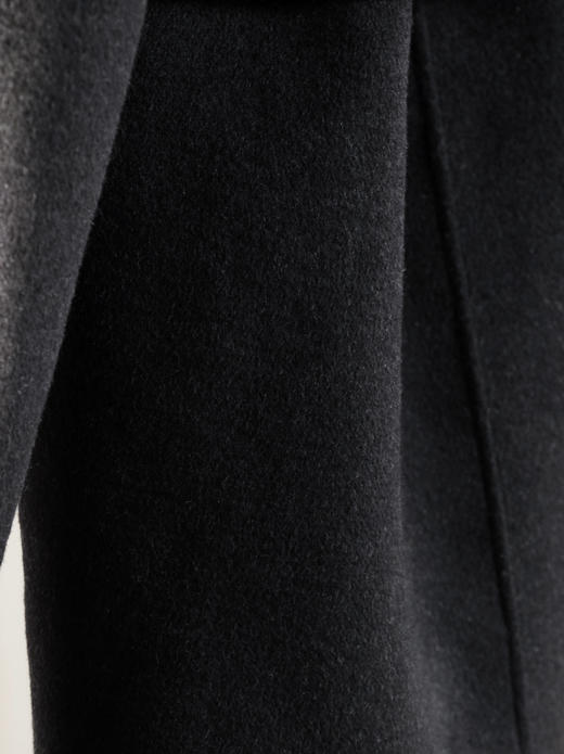 【只可换码，不退货】GY33-驴家黑双影双排扣短款羊毛秋冬大衣（SZX*MM） 商品图9