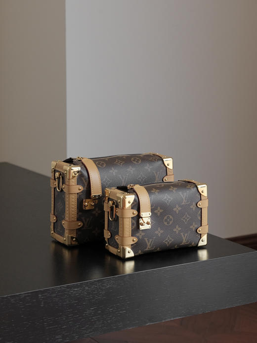 M46815-驴家 Side trunk pm手袋 谷爱凌软盒子 小号 （DG*MM） 商品图2