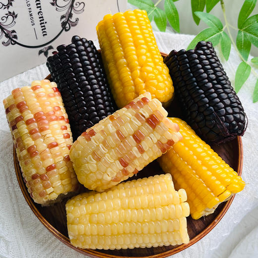 【非转基因】四拼玉米  花糯玉米/黑糯玉米/白糯玉米/黄糯玉米 8根 商品图1