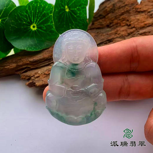 派瑞翡翠 翡翠观音 糯冰 飘花 商品图2