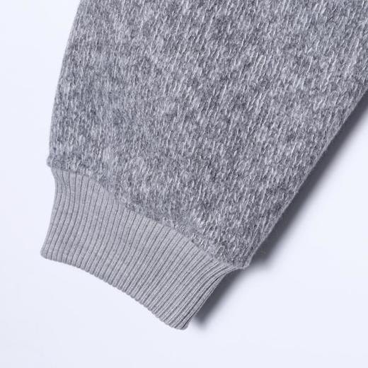 25204SDSA男士秋冬新款痞帅男装时尚简约烫钻拉链连帽针织卫衣外套百搭 商品图4