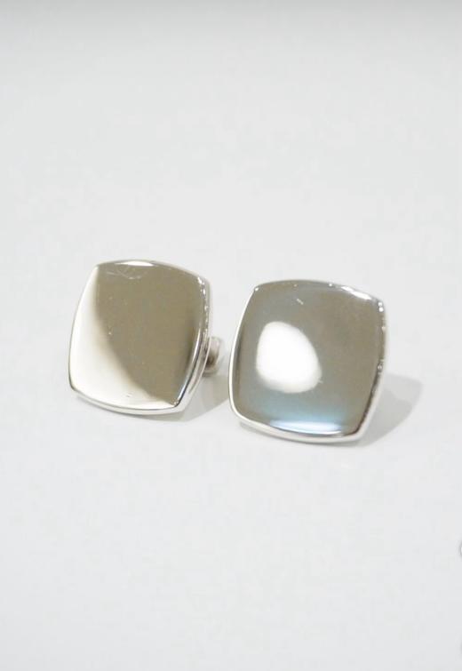 TOMWOOD 方形纯银小颗耳钉(Umi Studs Small) 商品图0