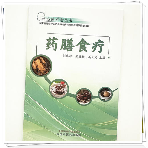 药膳食疗 神志病疗愈丛书 刘海静 王进进 姜云武 主编 中国中医药出版社 商品图3