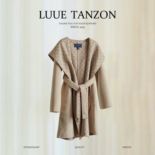 【只可换码，不退货】GY28-驴家柔沙色长款秋冬经典款羊毛大衣（SZX*MM） 商品图0