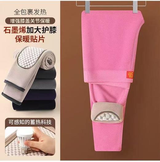 （女款）石墨烯护膝加绒保暖裤23元1条，预售3号到 商品图1