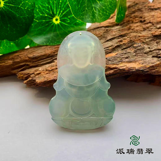 派瑞翡翠 翡翠观音 糯冰 蓝晴 商品图1