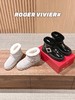 罗杰维维亚 钻扣毛毛拖/短靴（DBG） 商品缩略图2
