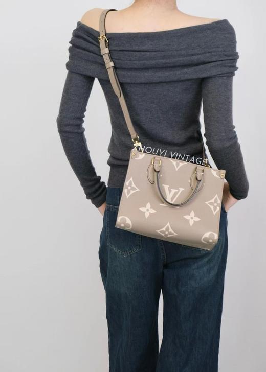 M45779-驴家ONTHEGO 小号手袋 大象灰色（DG*MM） 商品图0