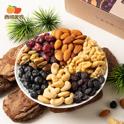 西域美农 每日坚果25g*10袋  酥脆 清甜 开袋即食 商品图8