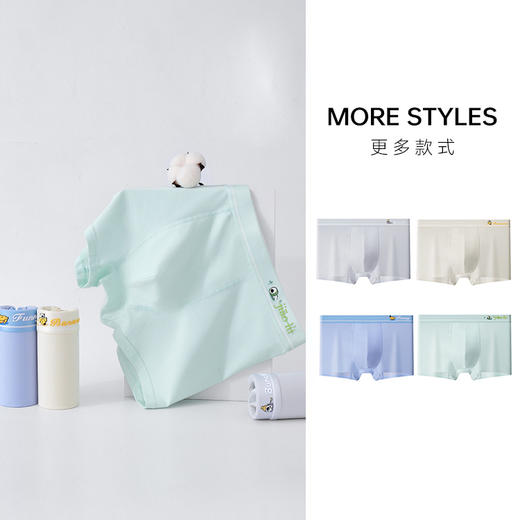 【48.9/四条】杭拍男童内裤4条装 商品图0