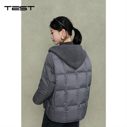 冬上新韩版时尚宽松保暖设计感羽绒服2254031 商品图2