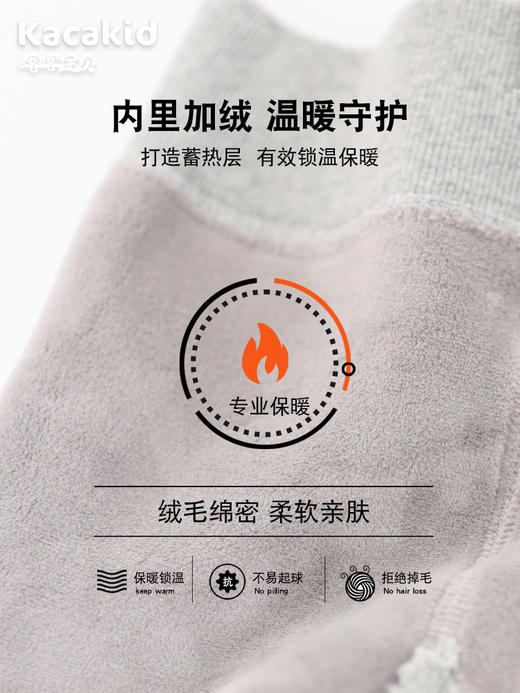 【特厚金丝绒抗寒不起球❗️母婴品质无荧光】冬季a类棉婴儿背带连裤袜子男女童儿童加厚加绒宝宝打底举重裤子。hc 商品图4