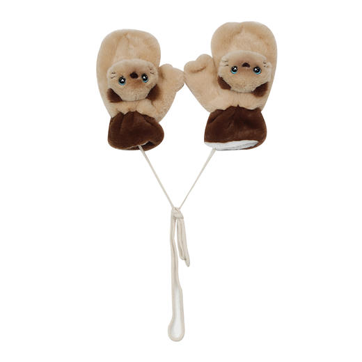 暹罗猫毛绒可挂脖女包套手套纪念日百货门店同款164944833 商品图4