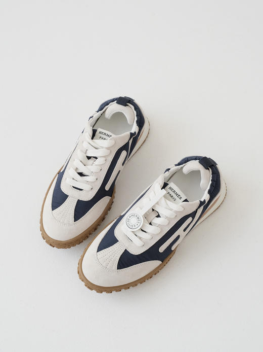 XX42-HERMES爱马仕Jet皮革圆头系带德训鞋低帮生活休闲鞋女款（KS*MM） 商品图6