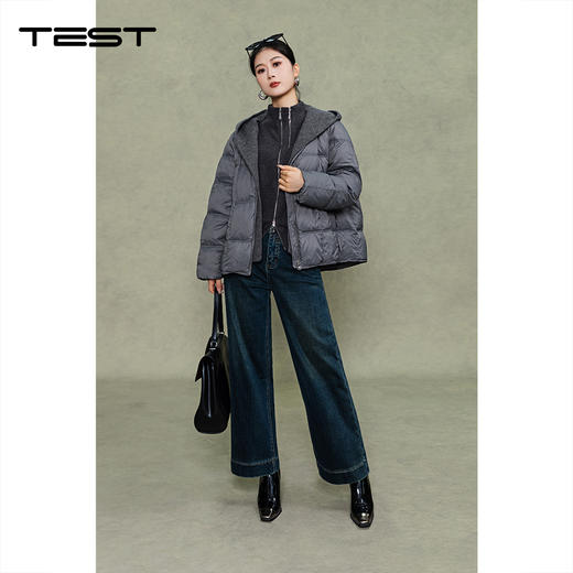 冬上新韩版时尚宽松保暖设计感羽绒服2254031 商品图1