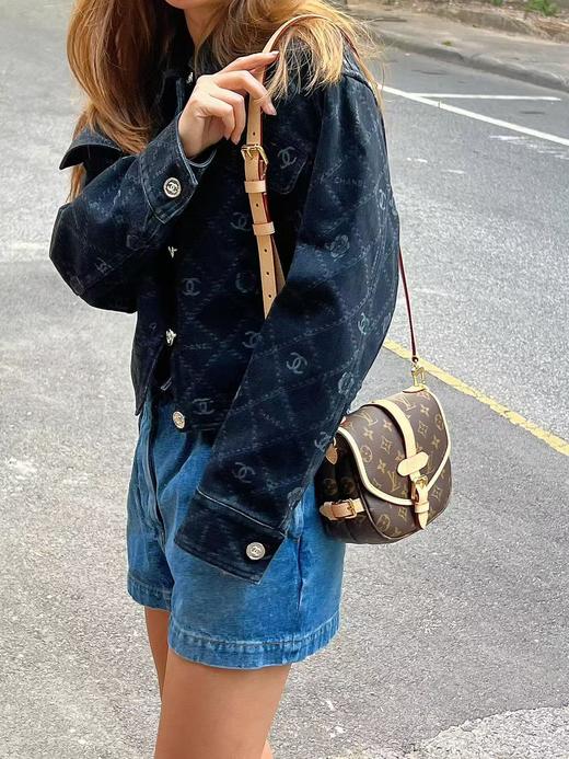 M46740-驴家 SAUMUR BB手袋 双子星斜挎包（DG*MM） 商品图2