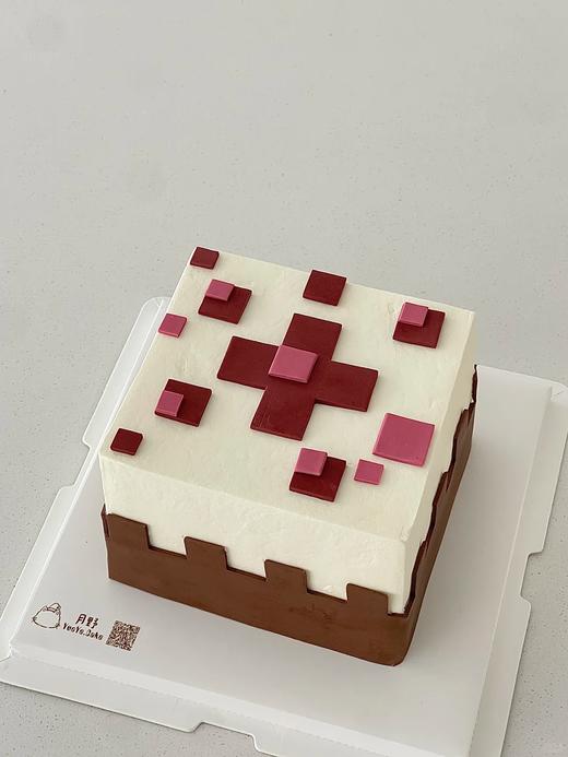 方形我的世界主题蛋糕-低糖处理无添加 商品图1