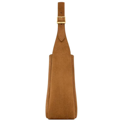 GZ271-圣罗兰 hobo手提单肩包麂皮棕（JF*MM） 商品图2