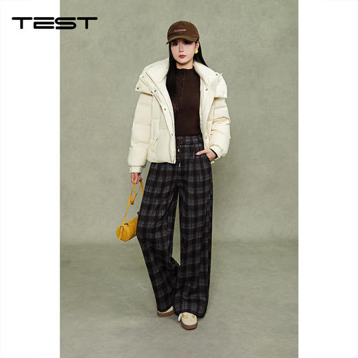 冬上新韩版甜美减龄加厚保暖羽绒服2254006 商品图0