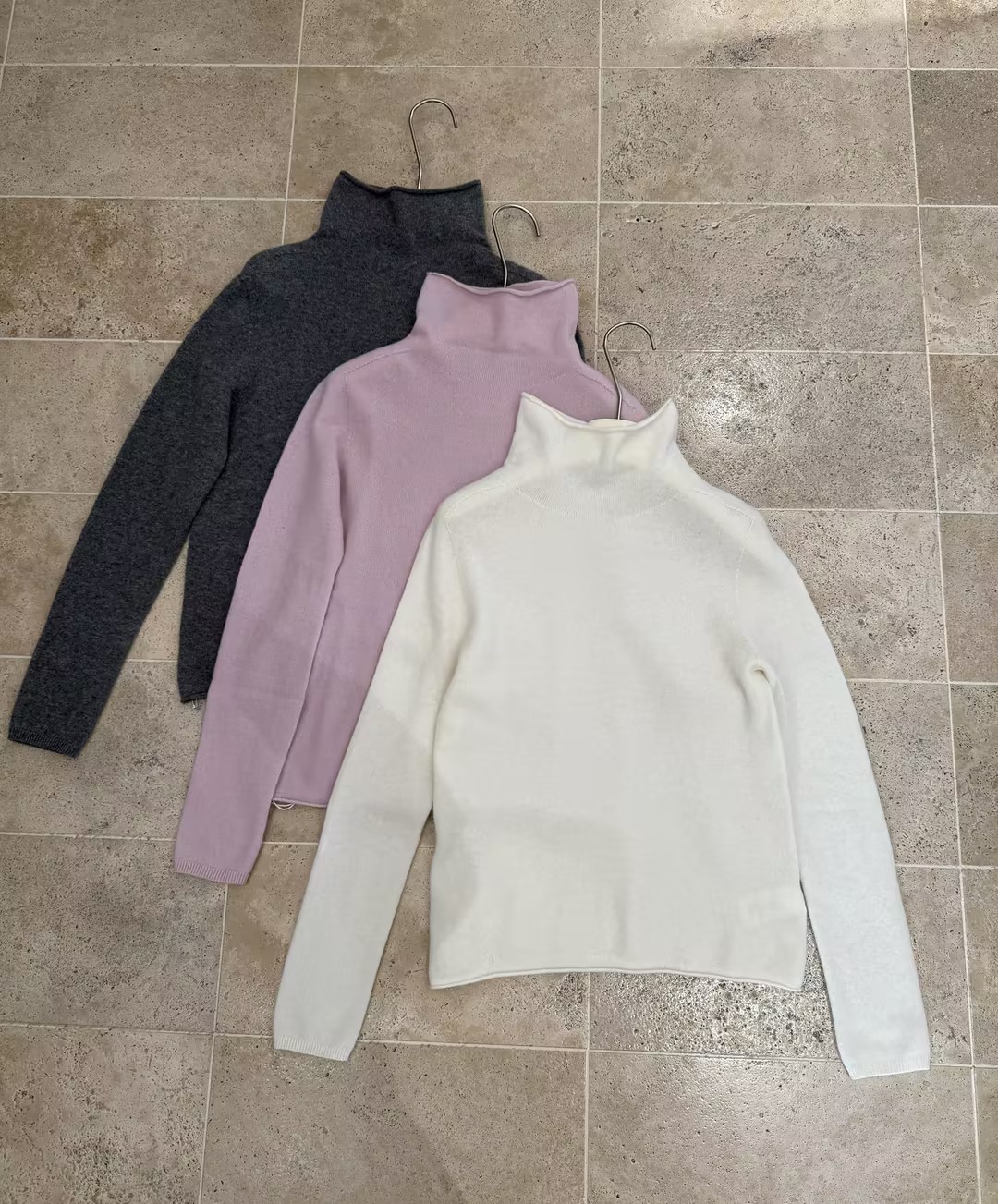 【门店同款】ENJOY冬季“暖冬软糖”卷边高领针织打底 167594867