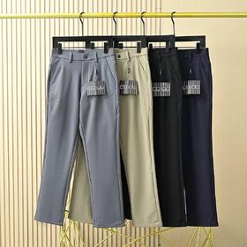 杰尼亚25s秋冬新款高端轻奢级男士防风户外商务休闲直筒西裤！