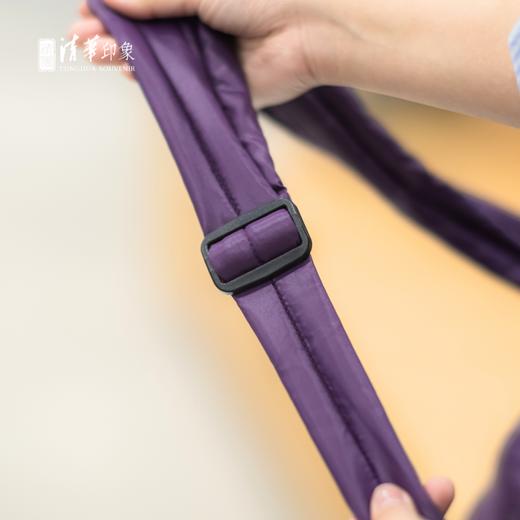 清华文创简约款单肩棉包 商品图10