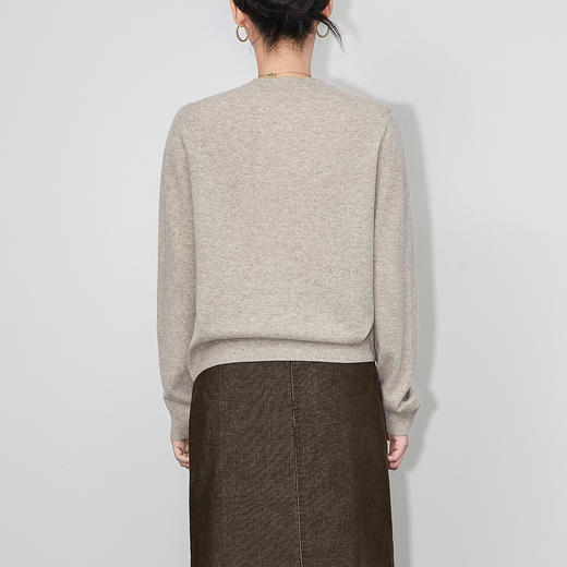 「高货wl」全新升级【铂金会员266/天猫359/差价93】(04206)洛诗琳100超细美丽诺羊毛上衣2025秋冬复古菱格纹针织开衫 商品图2