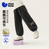 迷你巴拉儿童裤子宝宝女童2025冬新款保暖可调节加绒长裤 商品缩略图0