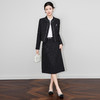 「高货wl」全新升级【铂金会员496/天猫669/差价173】(99322)洛诗琳2025秋冬通勤优雅小香风外套高腰A字半身裙两件套 商品缩略图0