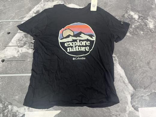 瑕疵Columbia/哥伦比亚 女士夏季胸前图案印花透气休闲圆领短袖T恤 商品图0