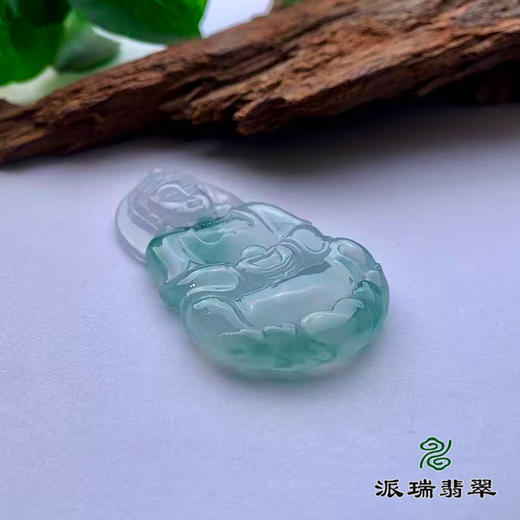 派瑞翡翠 翡翠观音 糯冰 飘花 商品图3