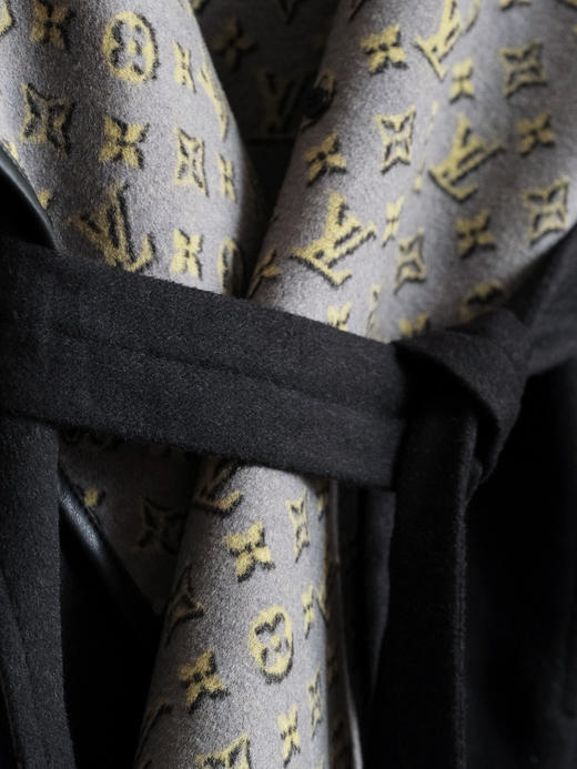 【只可换码，不退货】GY33-驴家黑双影双排扣短款羊毛秋冬大衣（SZX*MM） 商品图11