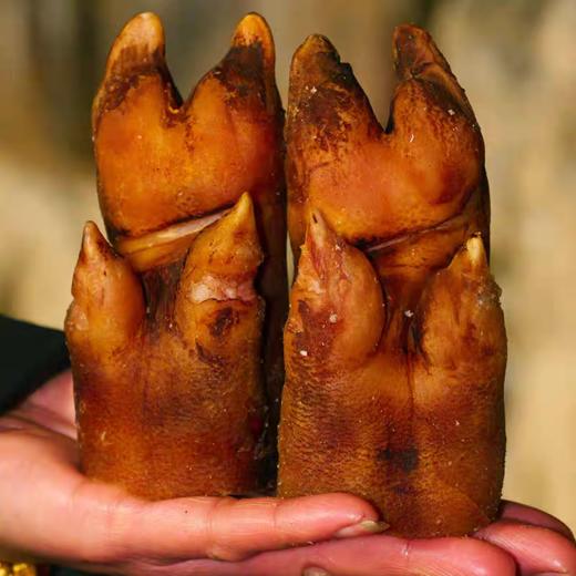 【山界好物】黄柏腊猪蹄尖不带髈烟熏猪蹄 商品图3