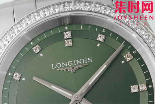 浪琴新款 AF康卡斯悦动41系列 钻圈款 男士腕表 商品图3