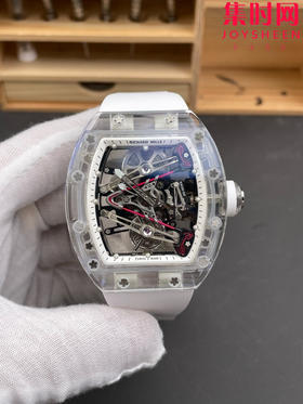 『水晶』理查德米勒 理查米尔全透明壳 推出 RM38-02 水晶 粉色主题镂空真陀飞轮腕表