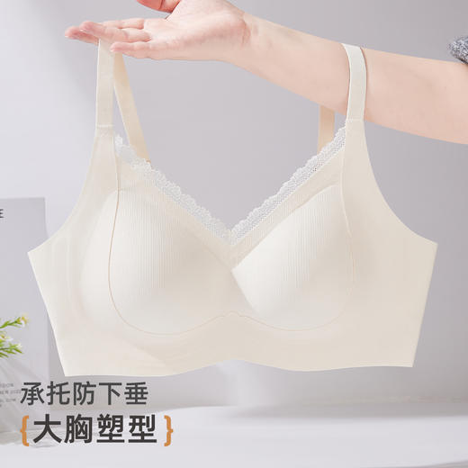 雅黛俪女士文胸提拉聚拢防下垂性感蕾丝边内衣胸罩 商品图1