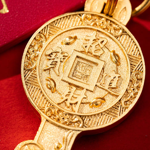 【预售】朱炳仁铜 “作品名：钱钥到家”  商品图4