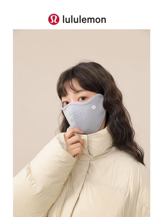原单正品 Lulu胶原蛋白保暖口罩
颜色：黑色/深灰/浅灰/浅绿/粉色/紫色 商品图8