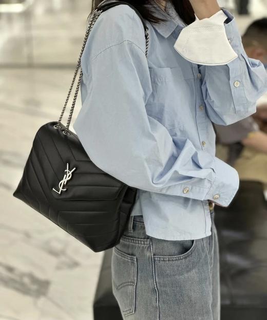 BT349-BT350-圣罗兰方胖子 小号/迷你 Logo绗缝  斜挎包单肩包（ZJ） 商品图1