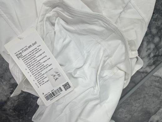 瑕疵Lululemon Wrap-Front 女士轻量中腰裹身内衬款高尔夫运动短裙 商品图2