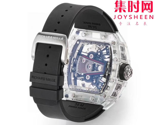 『水晶』理查德米勒 理查米尔全透明壳 推出 RM38-02 水晶 粉色主题镂空真陀飞轮腕表 商品图8