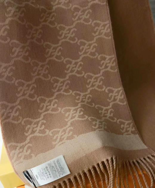 YP13-芬迪羊毛羊绒 绒线围巾（EJ） 商品图4