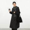 极简款灰色系带帽羊绒长款大衣-纪念日百货门店同款167095398 商品缩略图0