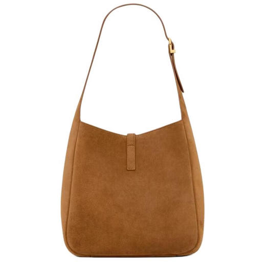 GZ271-圣罗兰 hobo手提单肩包麂皮棕（JF*MM） 商品图3