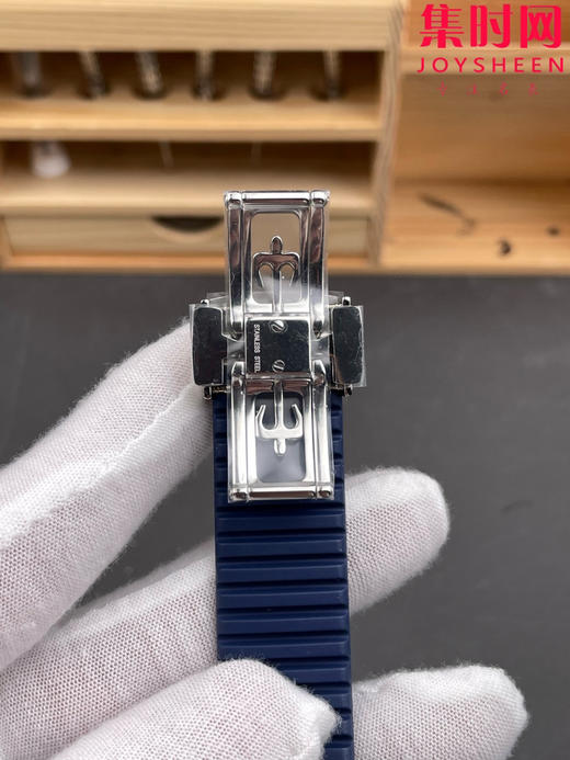 BBF百达翡丽AQUANAUT系列5168G 手雷系列 游艇蓝 蓝手雷 丹东324一体机 男士腕表 表径42.2mm 商品图7