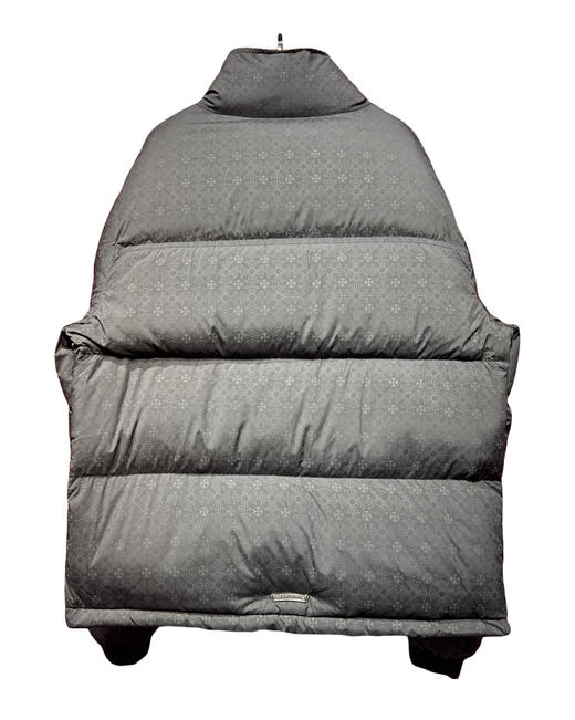 中性款暗纹印花羽绒服he009 商品图1