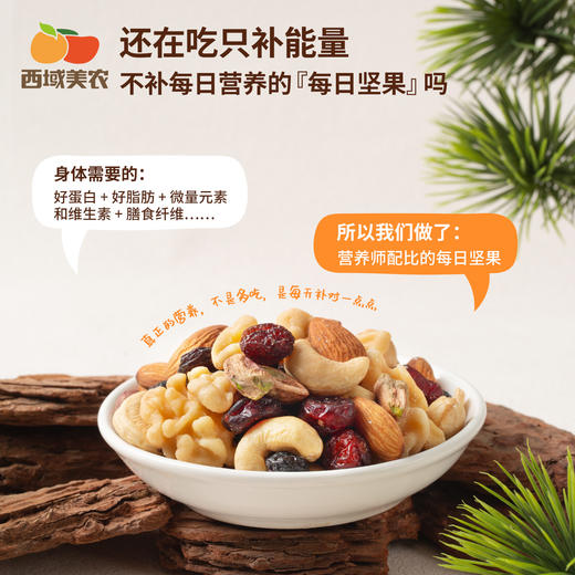 西域美农 每日坚果25g*10袋  酥脆 清甜 开袋即食 商品图1