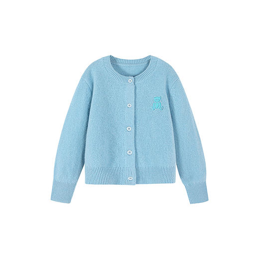 [泰迪熊联名100%羊毛]迷你巴拉女童亲子毛衫柔软亲肤保暖萌趣毛衣 商品图4