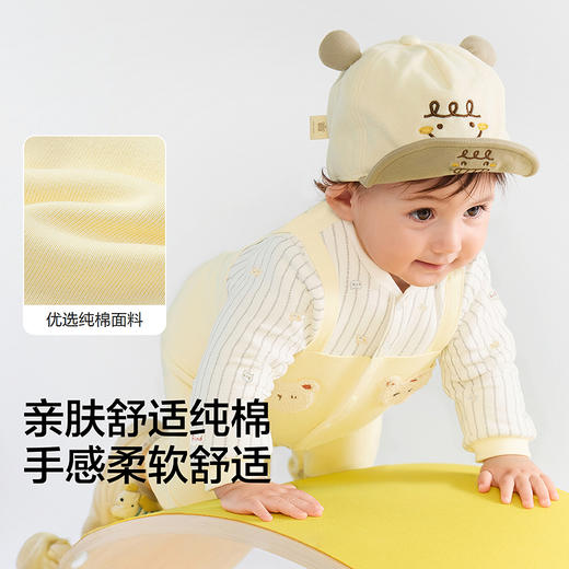 巴拉巴拉婴儿连体衣秋冬外出抱衣2025新款时髦萌 商品图3