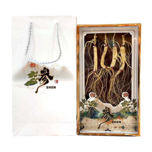 林下参 4根一盒单支10年左右整枝长白山林下参干货 生晒参 商品图4